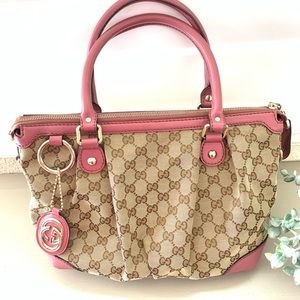 ✨Gucci Medium Sukey Top Handle Monogrammed Handbag✨